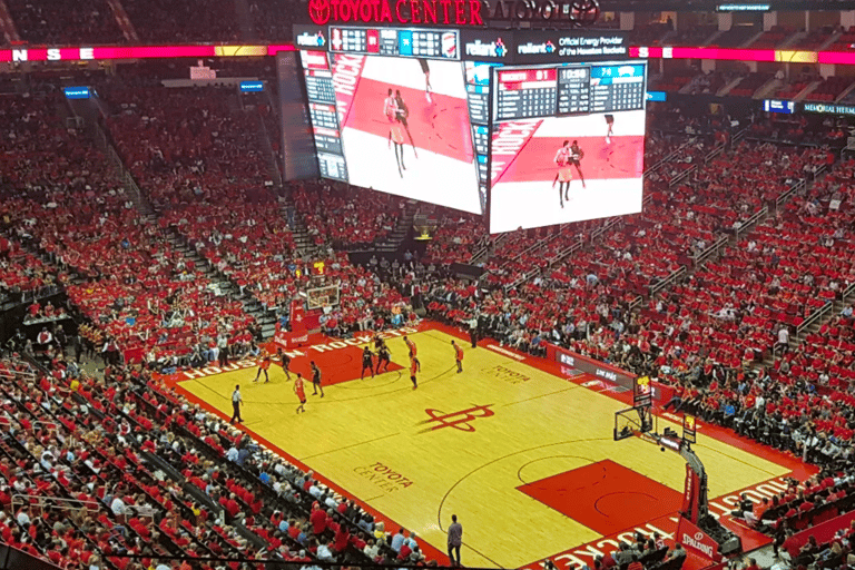 Houston: Houston Rockets NBA Basketball Game Ticket Regular Seating (Mid-Tier Seats with Panoramic Court Views)