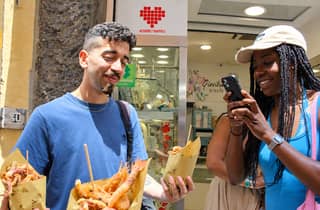 Neapels Streetfood-Tour mit 6 gastronomischen Stopps und Pizza