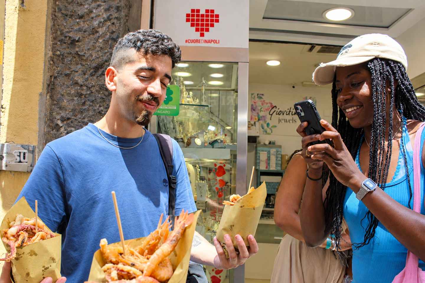 Naples Street Food tour with 6 gastronomic stops and pizza - Group Street Food Walking Tour