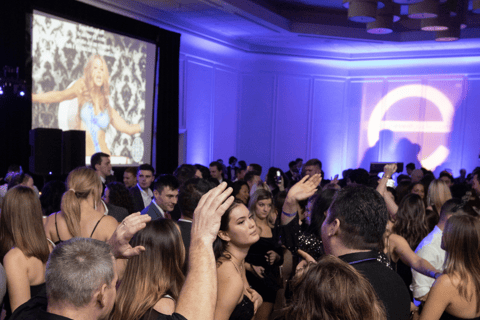 Baile de Resoluciones de Nochevieja en Boston, en el Hotel Westin Copley