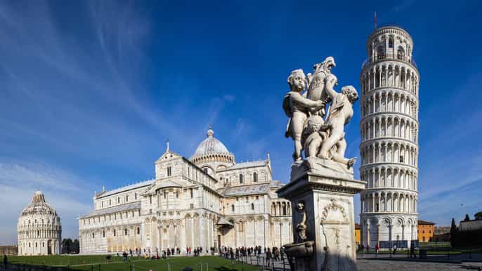 pisa city center 2hour private tour