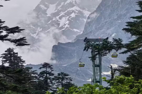 Sichuan: Hailuogou (Mount Gongga) Entry Ticket Entry Ticket + Round-trip Shuttle Bus Ticket for Hailuogou