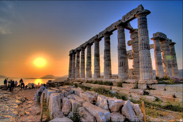 Cap Sounion demi-journée Visite privée d'Athènes