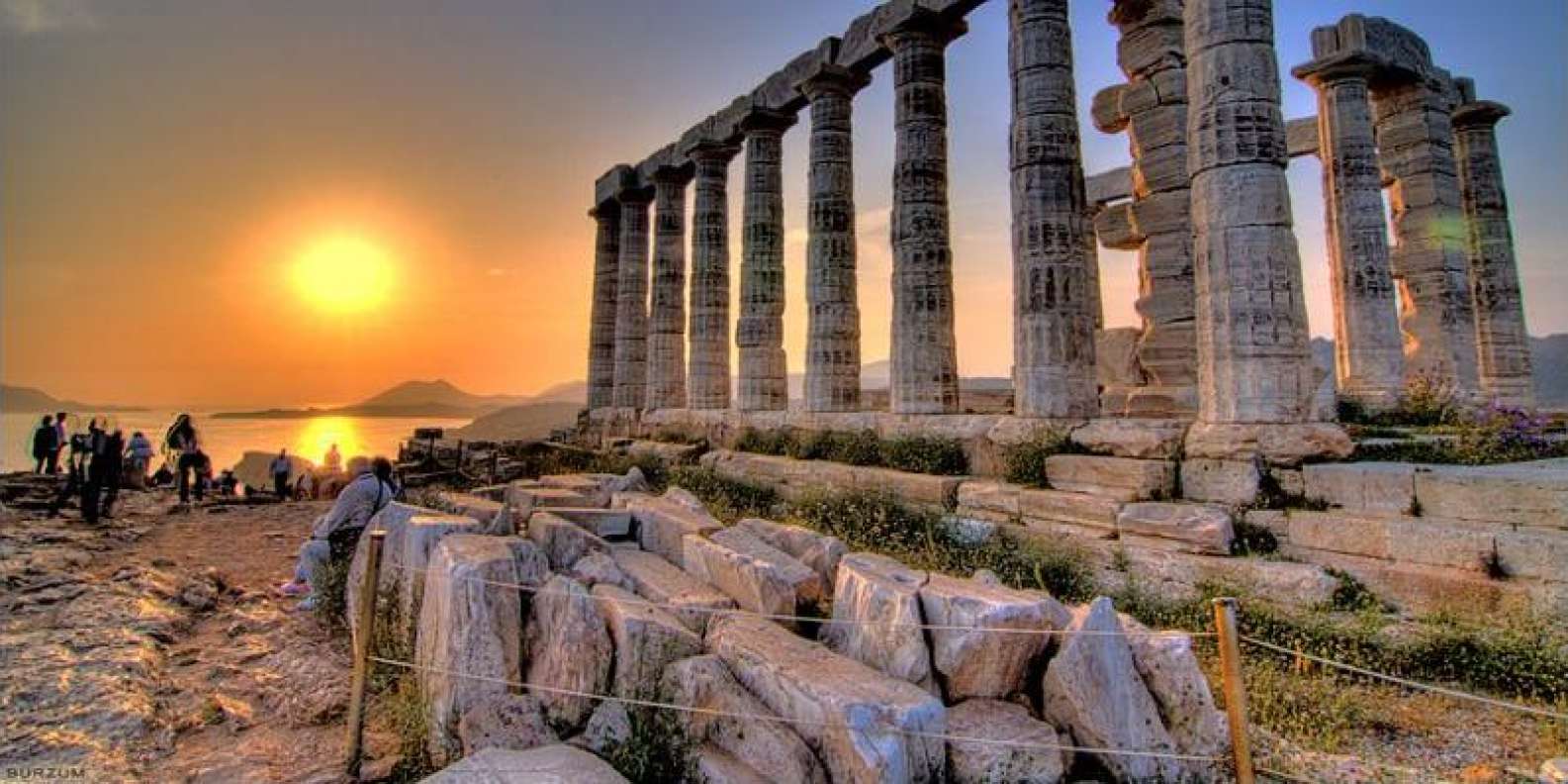 храм посейдона в афинах