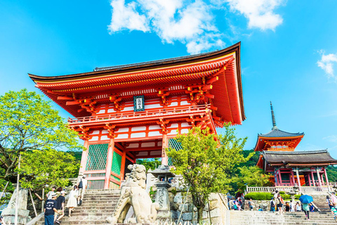 Kyoto Kiyomizu-dera, Nara Park und Tempel UNESCO 1-Tages-Tour8:40 Uhr Treffen am Bahnhof Osaka