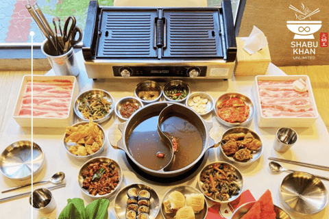 Boracay Buffet: Shabu Khan Korean BBQ or Hot Pot & Salad Bar D. Shabu Shabu, Pork, and Beef Grill+Korean Buffet+Salad Bar