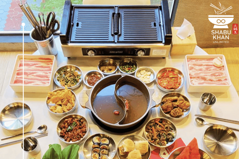 Boracay Buffet: Shabu Khan Korean BBQ or Hot Pot & Salad Bar D. Shabu Shabu, Pork, and Beef Grill+Korean Buffet+Salad Bar