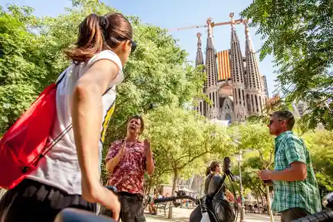 Barcelona: Yksityinen ryhmäpyöräretki