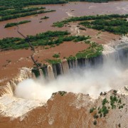 From Puerto Iguazu: Argentina & Brazil Sides of Iguazu Falls