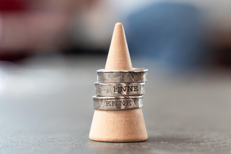 Vintage Coin Ring Making Workshop in Asakusa