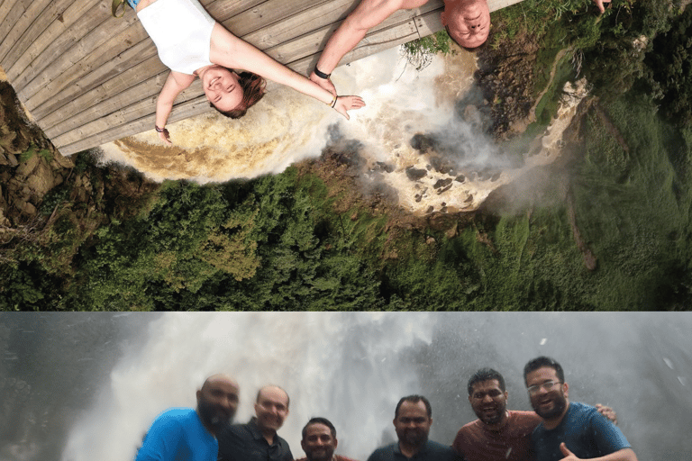 Medellín: Excursion to Salto del Buey, natural connection with waterfalls and canopy.