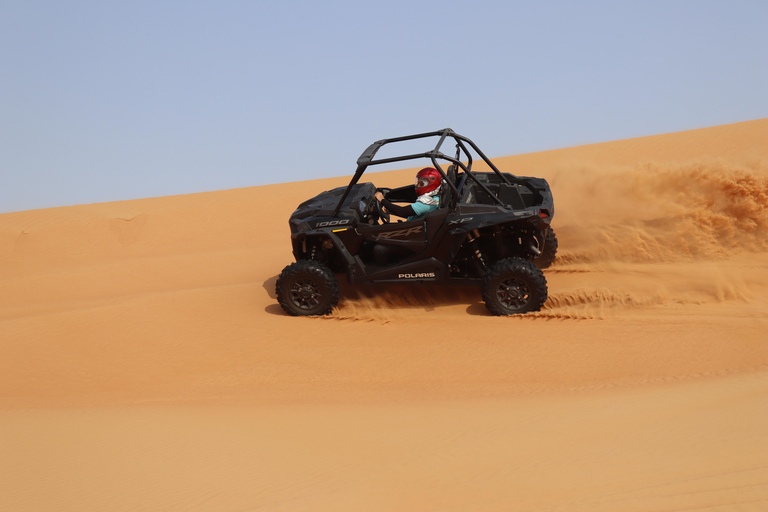 Dune Buggy Red Dune Bashing, Sand Boarding, paseo en camello, espectáculo(4h Recogida compartida) 1h Dune Buggy Sin Campamento y Cena