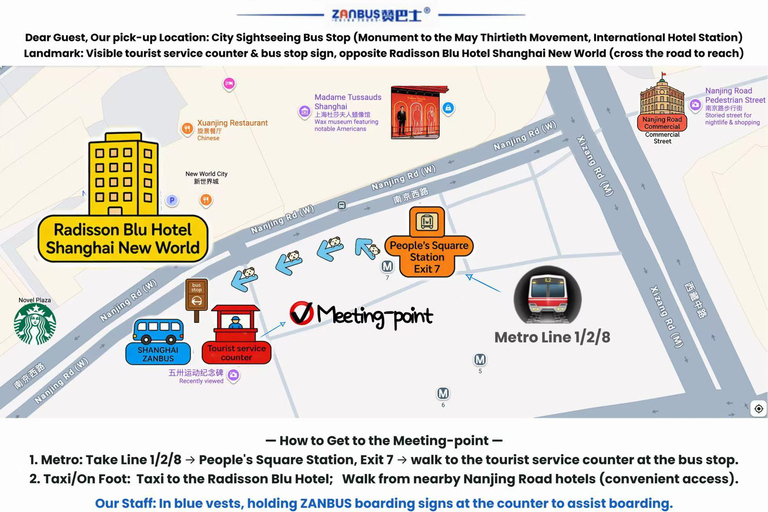 Shanghai：Yu Garden, Temple, Water Town Tour w/Hop-On Hop-Off Yu Garden, God Temple, Water Town Tour w/Hop-On Hop-Off Bus.