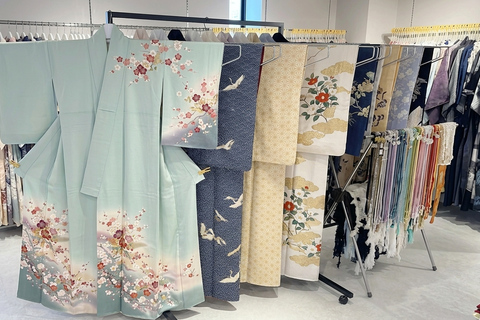 Tokyo: Asakusa Kimono Rental with Hairstyling & Photoshoot Female Basic Packages