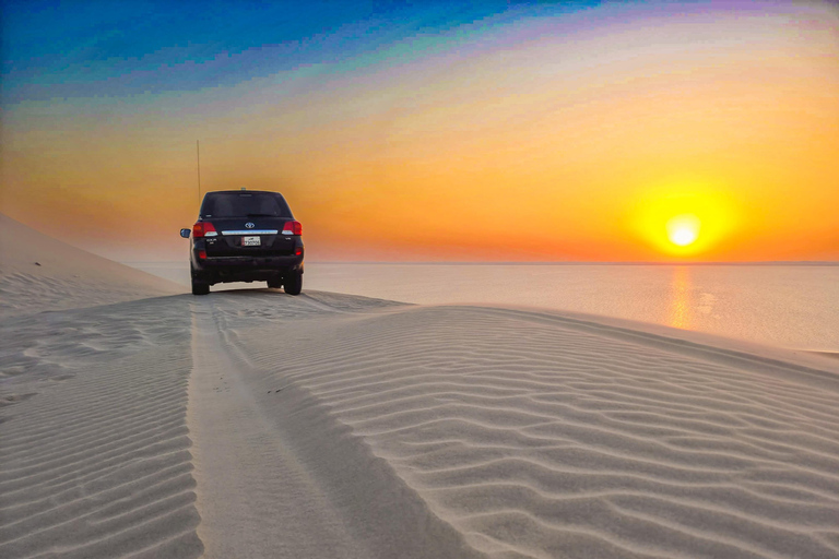 Doha:Quad Bike Wüstensafari Abenteuer mit 4x4 Fahrzeug FahrtQuad Bike Tour