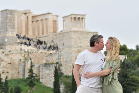 Athene: professionele fotoshoot op de Philopappos-heuvelStandaard (10 foto's)