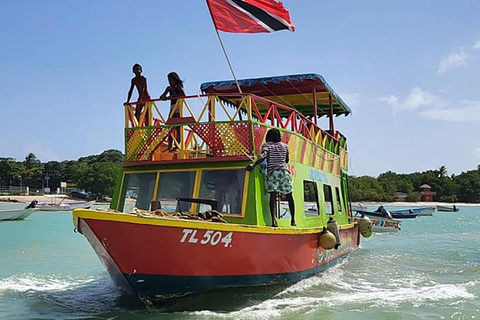 Tobago: Tour en barco por el Arrecife Buccoo y la Piscina Nylon con traslado