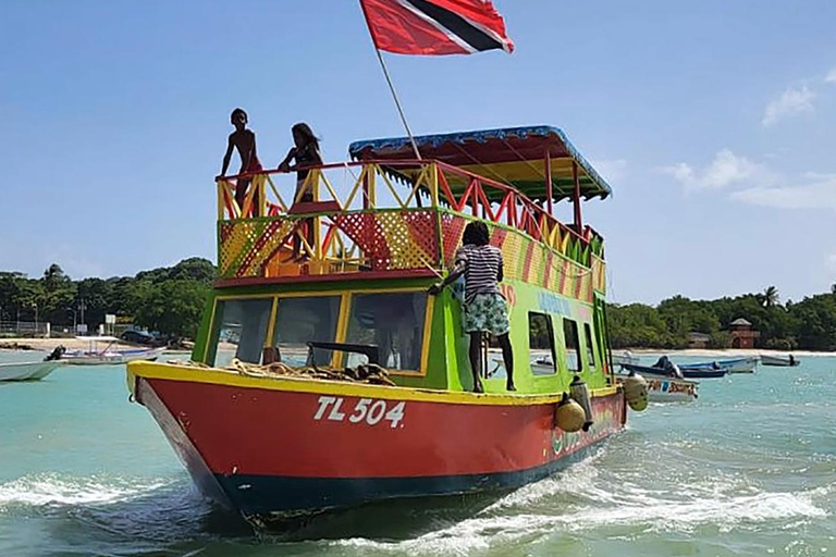 Tobago: Tour en barco por el Arrecife Buccoo y la Piscina Nylon con traslado