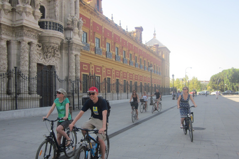 Siviglia: tour diurno in biciclettaGuida di lingua tedesca