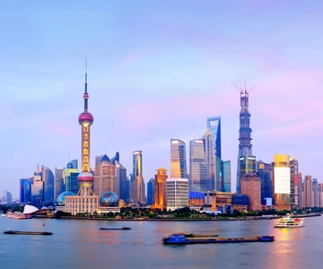 Shanghai : Oriental Pearl Radio & TV Tower billet électronique