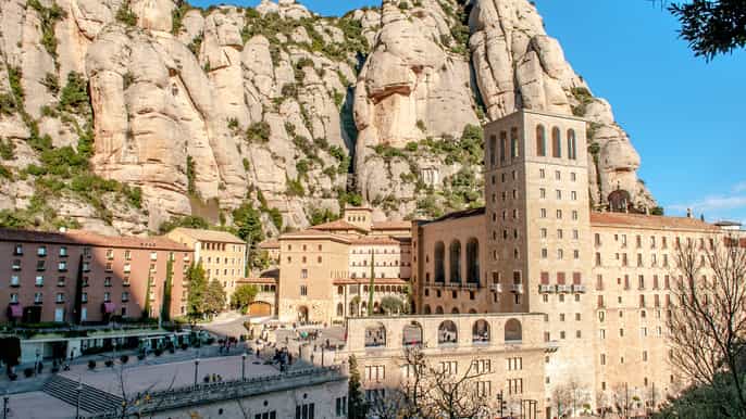 from barcelona fullday montserrat wine small group tour