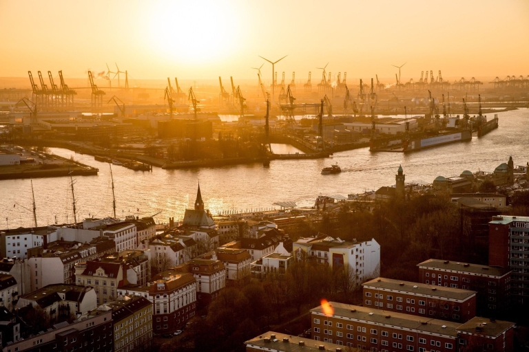 Hamburg: Speicherstadt i HafenCity w 2 godzinyWycieczka prywatna