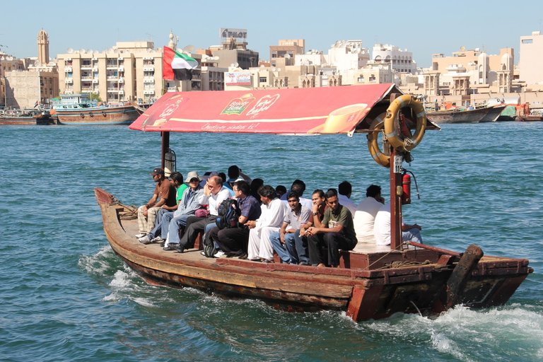 Dubai: iconen - Goudsouk en watertaxiRondleiding in het Engels/Duits