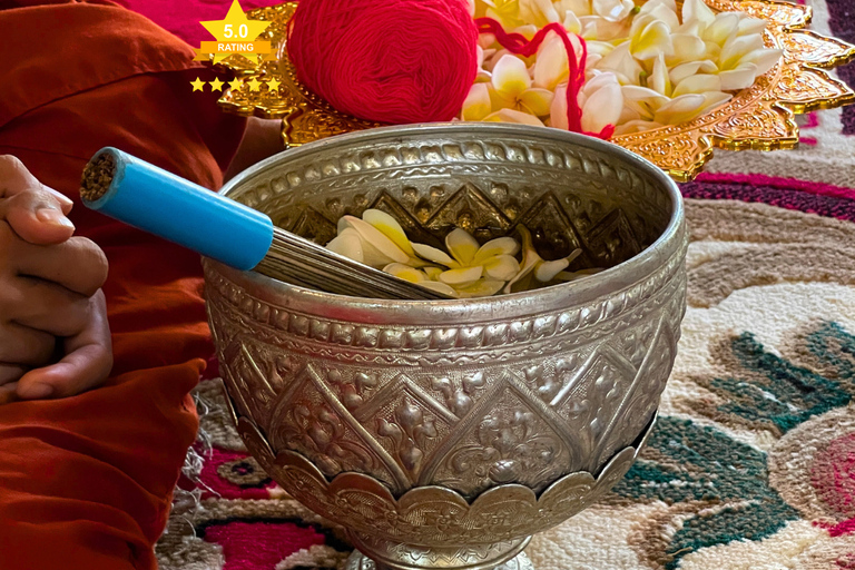 Siem Reap: Monk Blessing Ceremony and Meditation Class