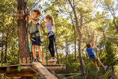 Ibiza Family Day: Treetop Adventure, Aquarium & Water Park
