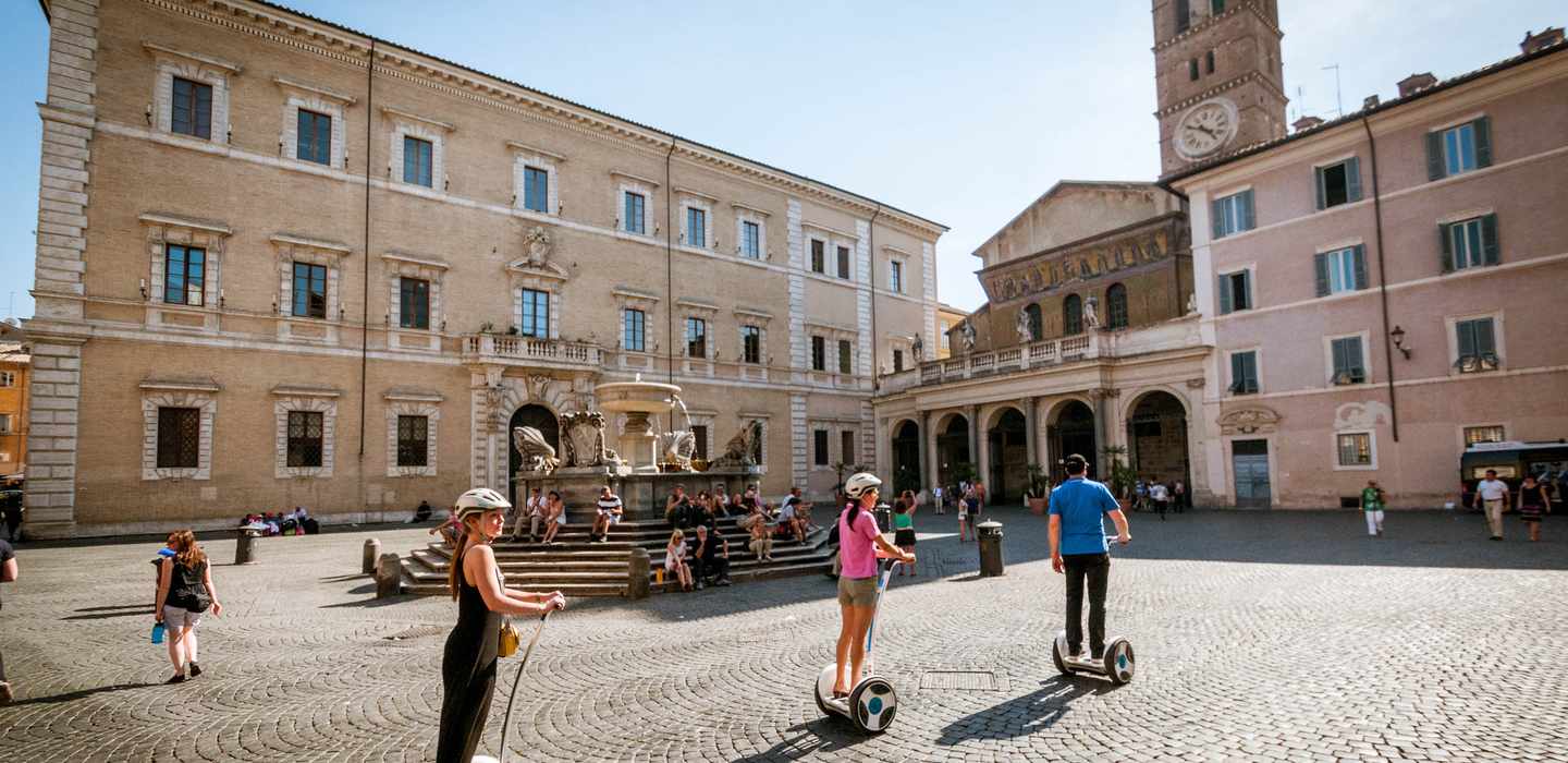 Trastevere: Segway Tour (privat) Trastevere: Segway Tour (privat)