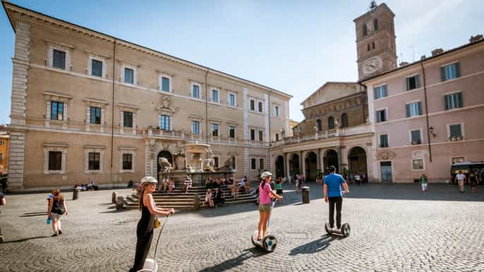 trastevere excursão de segway