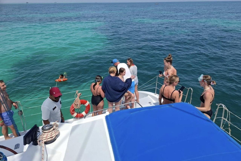 Djerba: Exclusive Catamaran Experience & Crystal-Clear Swimming Stop Djerba: Exclusive Catamaran Experience & Crystal Clear Swim Break