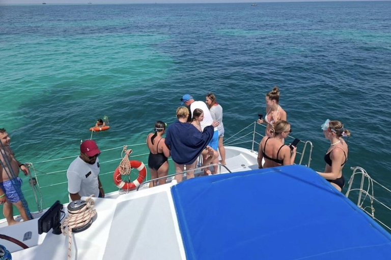 Djerba: Exclusive Catamaran Experience & Crystal-Clear Swimming Stop Djerba: Exclusive Catamaran Experience & Crystal Clear Swim Break