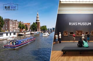 Amsterdam: Stadtrundfahrt durch die Grachten und Rijksmuseum