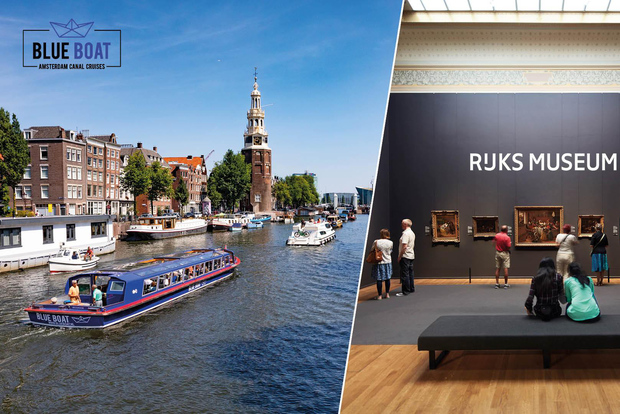 Amsterdam: crociera sui canali della città e Rijksmuseum