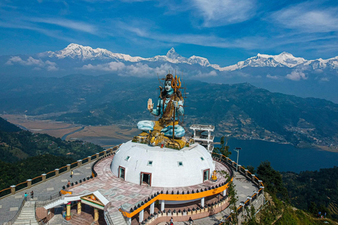 Dagvullende tour door Pokhara stad per gedeelde bus groepstour