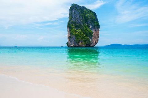 Krabi : demi-journée de bateau privé local à longue queue pour les 4 îles