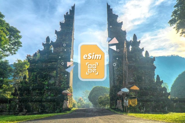 Visit Indonesia eSim Mobile Data Plan in Nusa Dua
