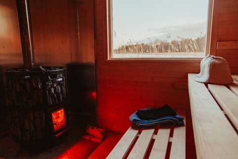 Estocolmo: Sauna tradicional com mergulho polar no Mar Báltico