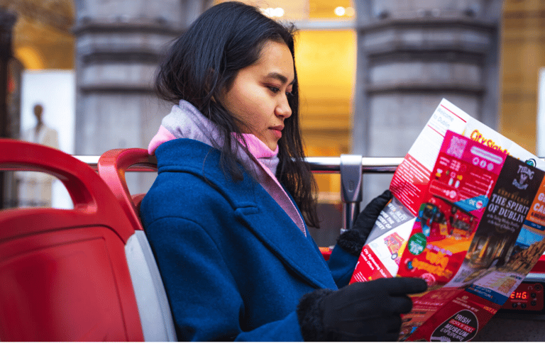 都柏林：城市观光随上随下及电动自行车之旅都柏林：城市观光巴士随上随下游和电动自行车游