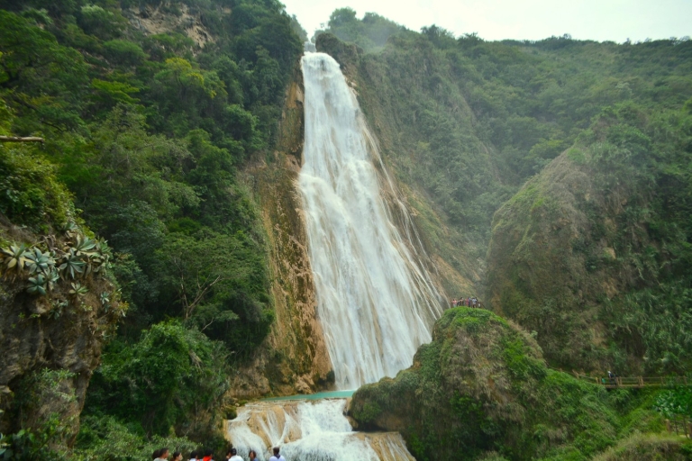 San Cristobal: excursion d'une journée aux cascades de Chiflon et à MontebelloVisite en anglais