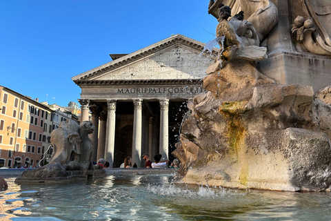 Rome: Pantheon Small Group Tour with Skip-The-Line Entry Private Pantheon Guided Tour in French