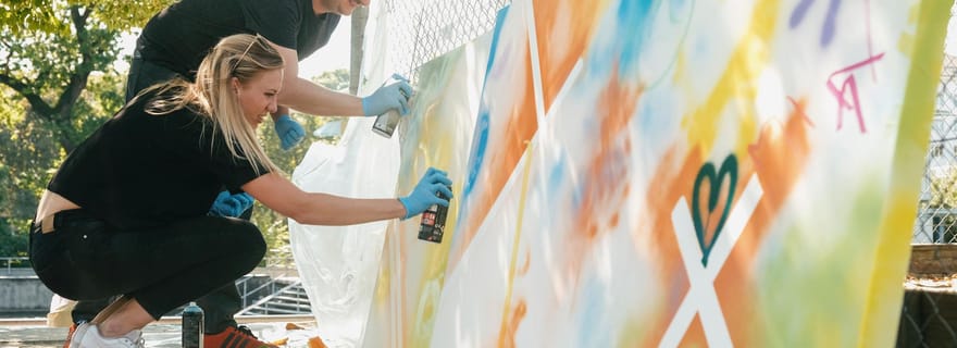 Bâle : Atelier de graffiti et d'art urbain avec collations et boissons