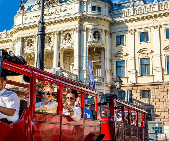 Bratislava by Sightseeing Bus