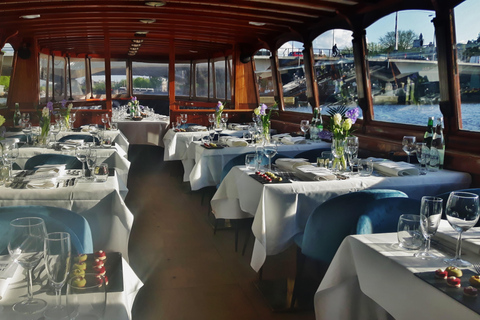 Amsterdam: High-End 3-Course Dinner Canal Cruise Amsterdam: Exclusive Dinner Canal Cruise