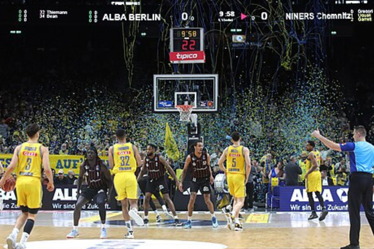 Chemnitz: Niners Chemnitz Basketball Game at Chemnitz ArenaShort Side Ticket