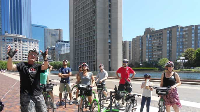 boston 2.5hour city view bike tour