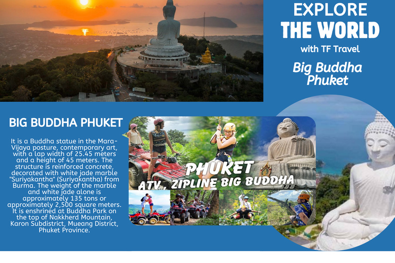 Tour della città di Phuket 8 ore.