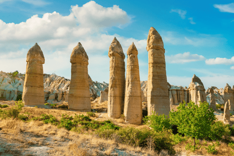 Hele dag Cappadocië Rode Tour met Göreme Openluchtmuseum