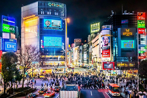 Tokyo: Skytree, Asakusa, och Meiji Shrine ,Shibuya crossing,